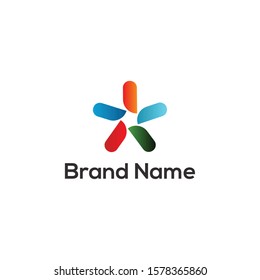 Abstract Circle logo design business Vector Template. colorful abstract swirly illustration. Abstract logo Design.