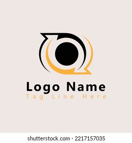 Abstract circle logo design. This design is unique and clean. I like this design. This color combination is awesome.