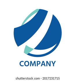 abstract circle logo, logo for professional company as well as for service logo
