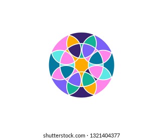 Abstract Circle Logo Template