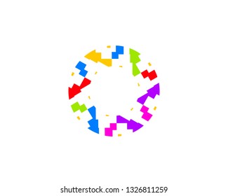 Abstract Circle Logo Template