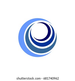 Abstract Circle Logo Template Stock Vector (Royalty Free) 681740962 ...