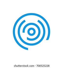 Abstract Circle Logo Template