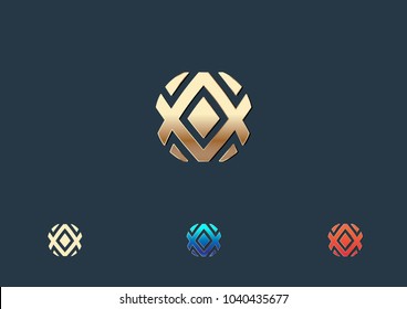 Abstract Circle Logo Template Design Vector 