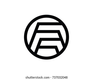 Abstract Circle Logo Template Design Vector, Emblem, Design Concept, Creative Symbol, Icon