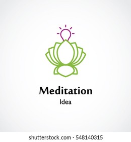 abstract circle mandala symbol vector illustration of yoga and meditation logo emblem. health care and relaxation concept