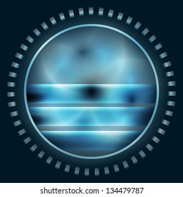 abstract circle object