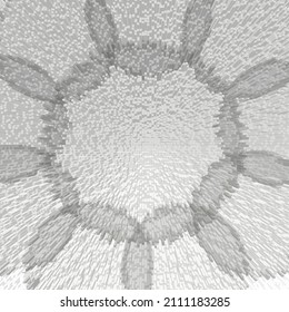 Abstract circle on grey background