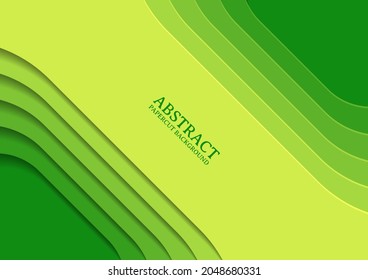 abstract circle papercut design background with overlap layer, 3D circle papercut background multicolors