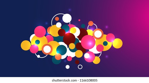 abstract Circle pattern and background