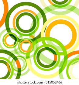 Abstract Circle Pattern Background