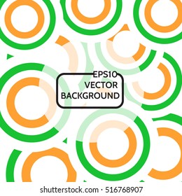 Abstract Circle Pattern Background