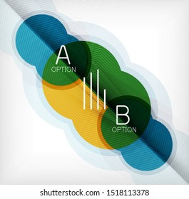 Abstract circle pattern background, geometric creative texture for your project. Vector art