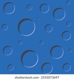 Abstract circle pattern geometric decorative design template. Decorative background of colored circles. Vector illustration with halftone background design. Simple minimalistic texture