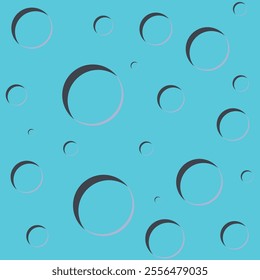 Abstract circle pattern geometric decorative design template. Decorative background of colored circles. Vector illustration with halftone background design. Simple minimalistic texture