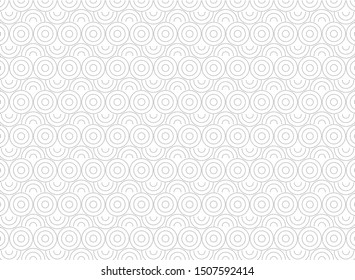 Abstract circle pattern of minimal decoration design background. Use for poster, artwork, ad, print, sales. illustration vector eps10