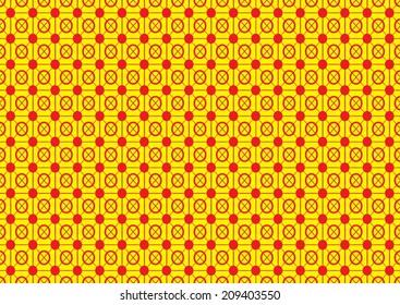 Abstract Circle Pattern. Vector