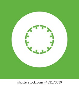 abstract circle of people icon