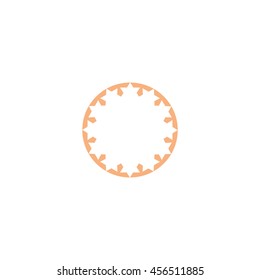 abstract circle of people icon