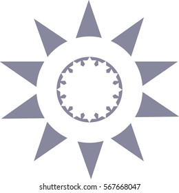 abstract circle of people icon