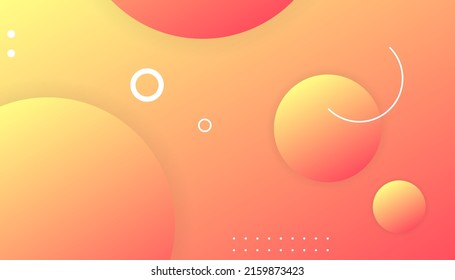 Abstract circle with pink background. Colorful halftone gradients. background modern template design for web. Cool gradients. Future geometric patterns. Eps10