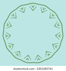 abstract circle with rays vector background