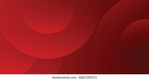 abstrakter roter Hintergrund. Kreis-Hintergrunddesign.