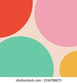 Abstract circle round graphic art