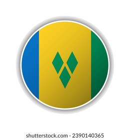 Resumen Icono de la bandera de San Vicente y las Granadinas