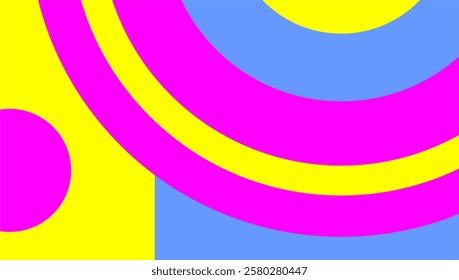 Abstract circle shape background with beautiful colors, cheerful background, colorful background