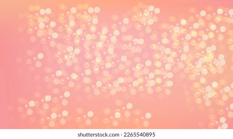 abstract circle shape bokeh background