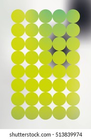 abstract circle shape for corporate identity graphic design
