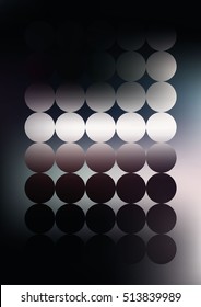 abstract circle shape for corporate identity graphic design