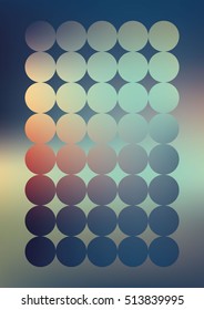 abstract circle shape for corporate identity graphic design