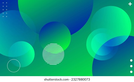 Abstract circle shape. Creative minimal trendy gradient template for cover brochure, flyer, poster, banner web. Vector illustration