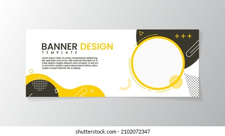 Abstrakter Kreis formt Designstil für Ihren Bannerhintergrund. Deckblatt-Kopfzeile oder Postwerbung
