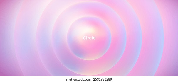 Abstract circle shapes with gradient background. Vector. Fluid vivid gradients for banners. Modern trendy design. Liquid shape. Colorful bright neon template. Dynamic soft color.