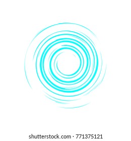 Abstract circle splash vector illustration