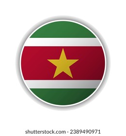 Icono Resumen de la bandera de Surinam