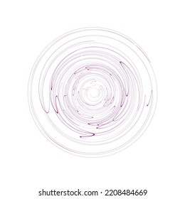 abstract circle swirl drop vector illustration