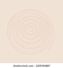 abstract circle swirl drop vector illustration