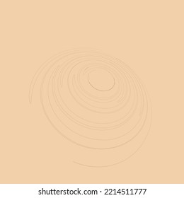 abstract circle swirl drop vector illustration