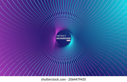 abstract circle swirl vector background