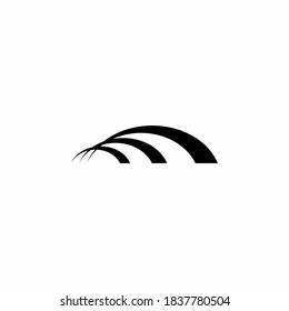 abstract circle symbol logo design