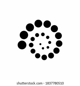 abstract circle symbol logo design
