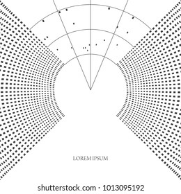 abstract circle technology background