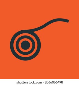Abstract circle themed design concept