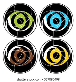 Abstract circle vector