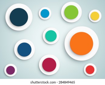 Abstract Circle Vector Background
