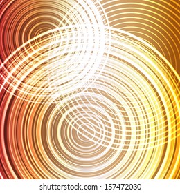 Abstract circle vector background template